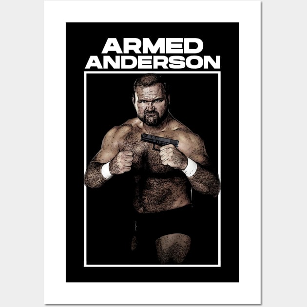 Armed Anderson Wall Art by WithinSanityClothing